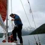 Bass on foredeck
