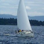 Entering Rosario Strait